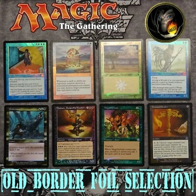 MtG Old Border FOILS - MULTILIST - Choose Singles 1999-2003 Original Prints  #7 - Image 1 of 2