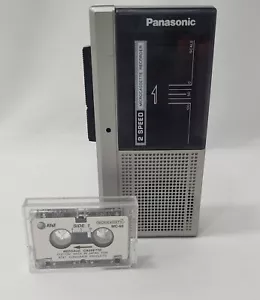 Panasonic RN-108 Micro Cassette Recorder ~Tested Working Includes MicroCassette~ - Picture 1 of 7