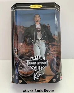 1998 HARLEY-DAVIDSON BARBIE *COLLECTOR EDITION* KEN DOLL #22255 NEW in Box NRFB - Picture 1 of 6