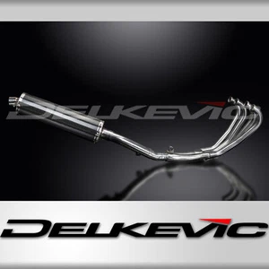 Honda CBR600F Hurricane 1987-1990 Full Exhaust 4-1 18" Oval Carbon Muffler - Bild 1 von 5