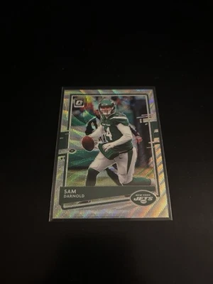 Sam Darnold 2020 Panini Optic Silver Wave Prizm /199 Jets 76 PWE - Image 1 of 2