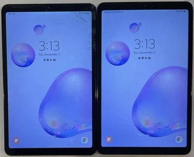 DOS TABLETAS SAMSUNG GALAXY TAB A 8.4" 2020 SM-T307U 4G Wi-Fi desbloqueadas para reparación Foto 1 de 4