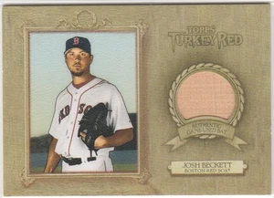 2007 Topps Turkey Red Relics Josh Beckett Bat TRRJB Boston Red Sox - Bild 1 von 1