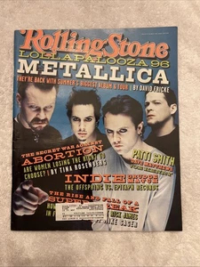 Rolling Stone Magazine June 1996 Metallica Summer's Biggest Album and Tour - Picture 1 of 3