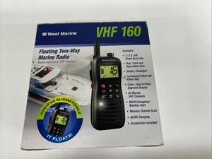 West Marine VHF 160 Floating Two-Way Marine Radio - Zdjęcie 1 z 3