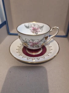 Royal Stafford Morning Glory Bone China Cup And Saucer - Picture 1 of 6