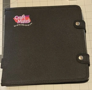 Craft Mates 28 Fach Brads Organizer schwarz voll beladen mit Zubehör - Bild 1 von 11