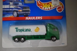 Hot Wheels Haulers Tropicana #65743 Mattel 1996 mint on card - Picture 1 of 1