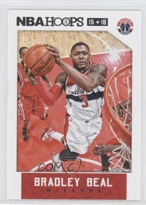 2015-16 Panini NBA Hoops Red Back Bradley Beal #7 - Image 1 of 2