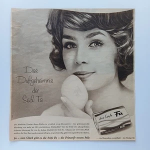 1959 Fa Seife Dreiring Krefeld Henkel Werbeanzeige Werbung Reklame Advertising - Picture 1 of 1