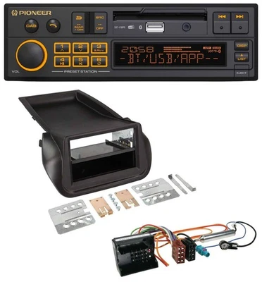 Pioneer DAB MP3 USB Bluetooth Autoradio für Citroen Nemo Peugeot Bipper ab 2008 - Bild 1 von 4