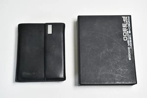 Porsche Design P'3300 Black Leather Snap Open Wallet Cards Coins Bills RARE - Picture 1 of 10