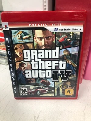 Grand Theft Auto IV 4 GTA PlayStation 3 PS3 Greatest Hits w/Manual Tested/Works - Image 1 of 3