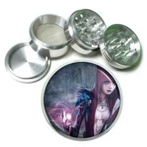 Hot Anime Streghe D10 Tema Alluminio Macina Erbe 63mm 4 Pezzi Mano Mueller - Foto 1 di 3