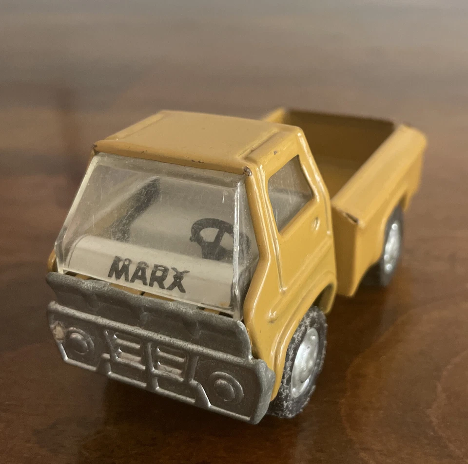 RARE Vintage Louis Marx Pressed Metal Toy Pickup Truck - Image 1 of 4