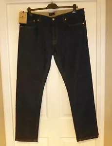 BNWT BELSTAFF LONGTON INDIGO BLUE SLIM JEANS W 38" L 32" READ SIZING INFO (#5) - Picture 1 of 8