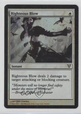 2012 Magic: The Gathering - Avacyn Restored Foil Righteous Blow #34 02v3