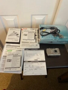 Canon PowerShot ELPH SD950 IS/ IXUS 960 IS 12.1MP Digital Camera Titanium Silver - Picture 1 of 15