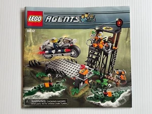 LEGO Agents - #8632 Swamp Raid (Instruction Book Only) - Picture 1 of 7