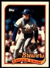 1989 Topps Tiffany Chuck Crim Milwaukee Brewers #466