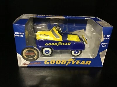 Golden Wheel, Good Year Pedal Car, 1:10 scale Diecast Metal W/spare Wheel (V2) - Image 1 of 3