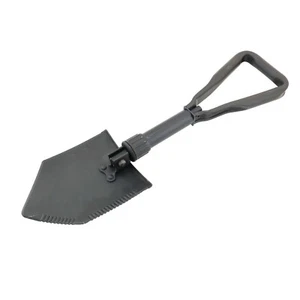 Pala ORIGINALE AMES U.S.Army Acciaio Temperato Pieghevole Nera Zappa Esercito US - Imagen 1 de 6