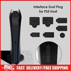 7pcs Dust Plugs Set USB HDMI Interface Anti-Dust Cap Cover for PS5 Game Console