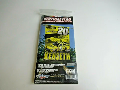 NASCAR Matt Kenseth #20 Joe Gibbs Racing Vertical Flag 27'' x 37'' WinCraft Cover