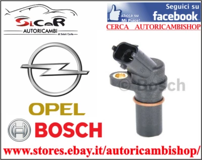 SENSORE ALBERO MOTORE - GIRI MOTORE BOSCH 0261210151 OPEL AGILA - CORSA C - D - Immagine 1 di 4