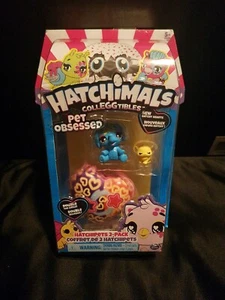 PAQUETE DE 2 HATCHIMALS PET OBSESSED PET SHOP COLECCIONABLES NUEVO PAQUETE - Imagen 1 de 1