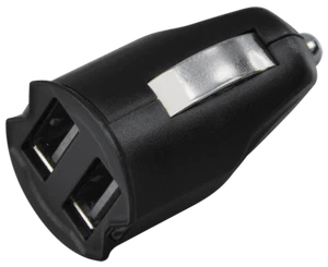 Hama Dual USB A Socket Vehicle Charger Adapter Compact design #121961 (UK) BNIP - Picture 1 of 12
