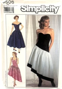 Simplicity Pattern #9506 - Dress in Two Lengths - (Sizes 12, 14 & 16) - Picture 1 of 2