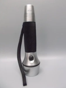 LED Flashlight, TCM, 3x Aaa-Batteries, Black/Silver #K-467-11 - Picture 1 of 3