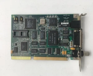 Smc ethernet card isa, coax/aui/rj45, 61-600416-000, 8013ewc,60-600406-002 - Picture 1 of 3