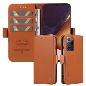 Funda billetera delgada simple para teléfono Samsung Galaxy Note20 Ultra 10 9 A22 A16 A15 - Imagen 1 de 23