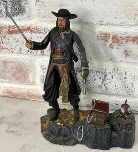 NECA 2006 Fluch der Karibik Fluch Black Pearl CAPTAIN BARBOSSA Figur - Bild 1 von 13