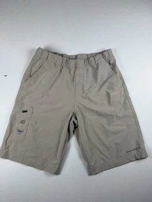 Columbia PFG Pantalones Cortos Juveniles XL Azul Terminal Aparejo Pesca Camping Senderismo UPF Niño Foto 1 de 4