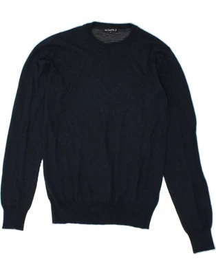 BEST COMPANY Mens Crew Neck Jumper Sweater Medium Navy Blue Polyamide BW07 - Imagem 1 de 3