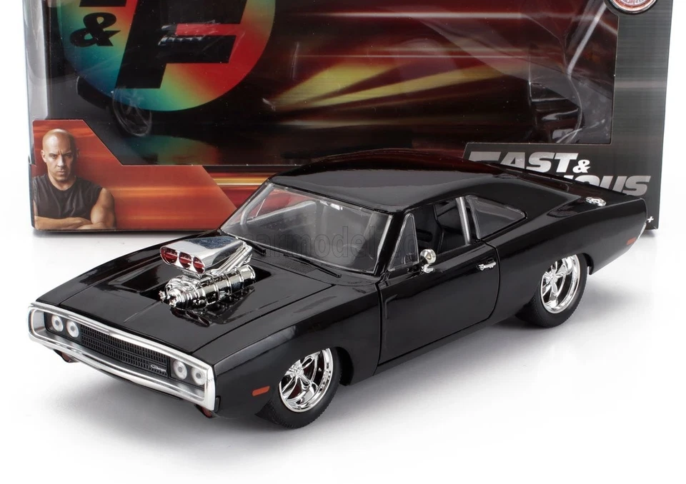 1/24 JADA - DODGE - DOM'S DODGE CHARGER R/T 1970 - FAST & FURIOUS 35421 - Immagine 1 di 1