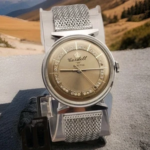 VINTAGE CORDELL 36 ELECTRA MECHANICAL HANDWIND SWISS MADE WOMEN'S WATCH WORKING - Picture 1 of 10