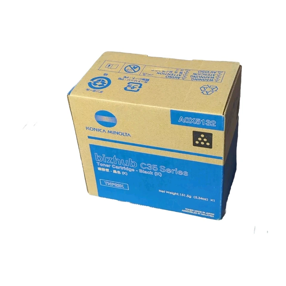 Cartucho de tóner original Konica Minolta Bizhub C35 - AOX5132 - 039281053542 Foto 1 de 1