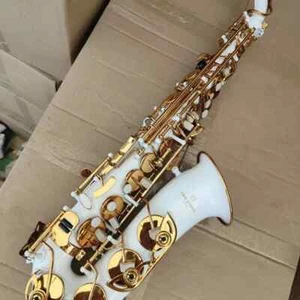 A992 Sassofono E-flat bianco sassofono contralto strumento jazz sax giapponese - Foto 1 di 12