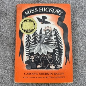 Miss Hickory By Carolyn Sherwin Bailey Vtg Newbery Award 1947 HBDJ 2nd Printing - Picture 1 of 13