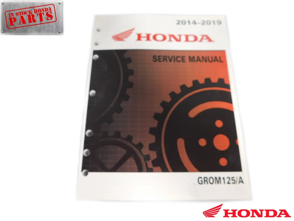 HONDA GROM 125 服务维修商店手册 61K2603 2014 - 2019 原始设备制造商 — 第 1/1 张图片