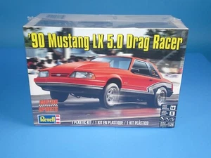 Revell 1990 Ford Mustang LX 5.0 Drag Racer 1:25 scale model 4195 SEALED L2 - Picture 1 of 2