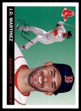 2020 Topps Archives J.D. Martinez Baseball Card Boston Red Sox #48