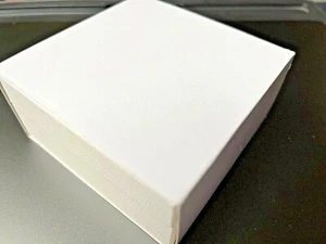 NEW - Pandora Bracelet Raised Letter Gift/Jewelry Box Faux Leather 3.5" Square - Picture 1 of 3