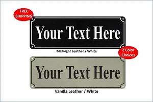 3" x 9" MASSANFERTIGUNG Tor/Zaun Schild - KOSTENLOSER VERSAND - Bild 1 von 3