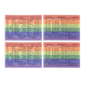 4 Sheets Keyboard Stickers Miss Decals Computers & Accessories Laptop - Bild 1 von 12