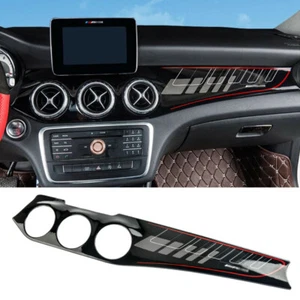 Cubierta negra del panel del tablero de instrumentos de la consola central ABS para Benz GLA CLA X156 W117 13-19 - Imagen 1 de 12